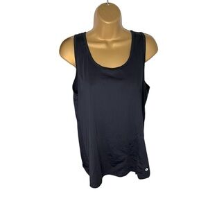 Bally Scoop Neck Tank Top Black